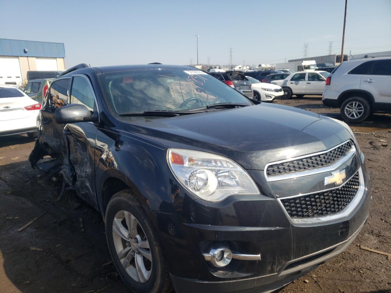 CHEVROLET EQUINOX LT 2013 with VIN 2GNALPEK7D6381851 - Photo from auction