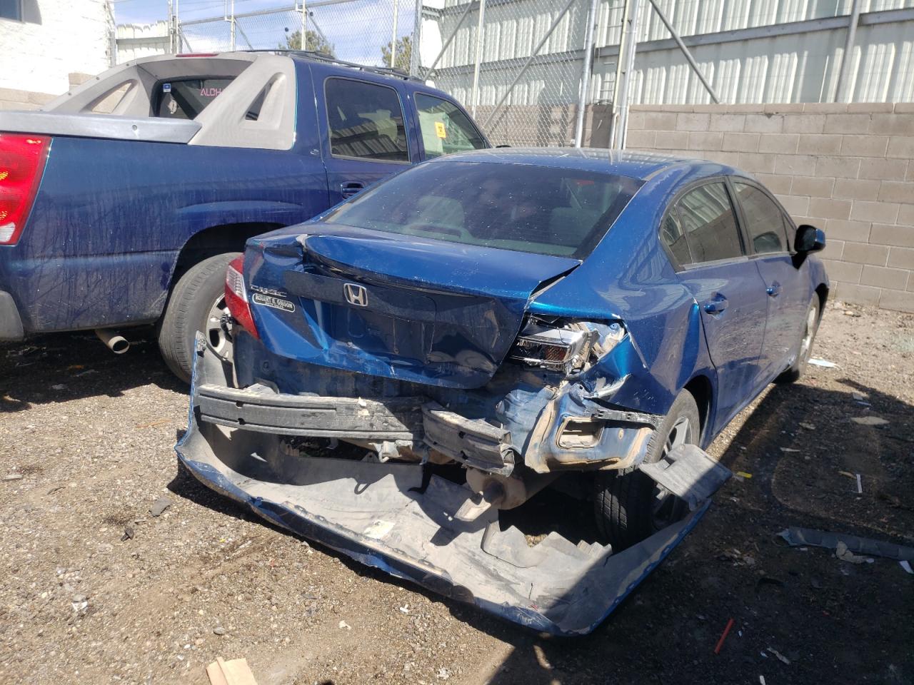 Photo 4 from auction – 2012 HONDA CIVIC LX with VIN 19XFB2F55CE322745