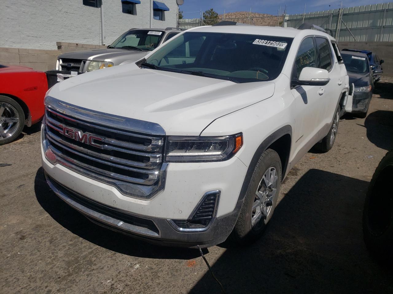 Photo 2 from auction – 2021 GMC ACADIA SLT with VIN 1GKKNML41MZ226392