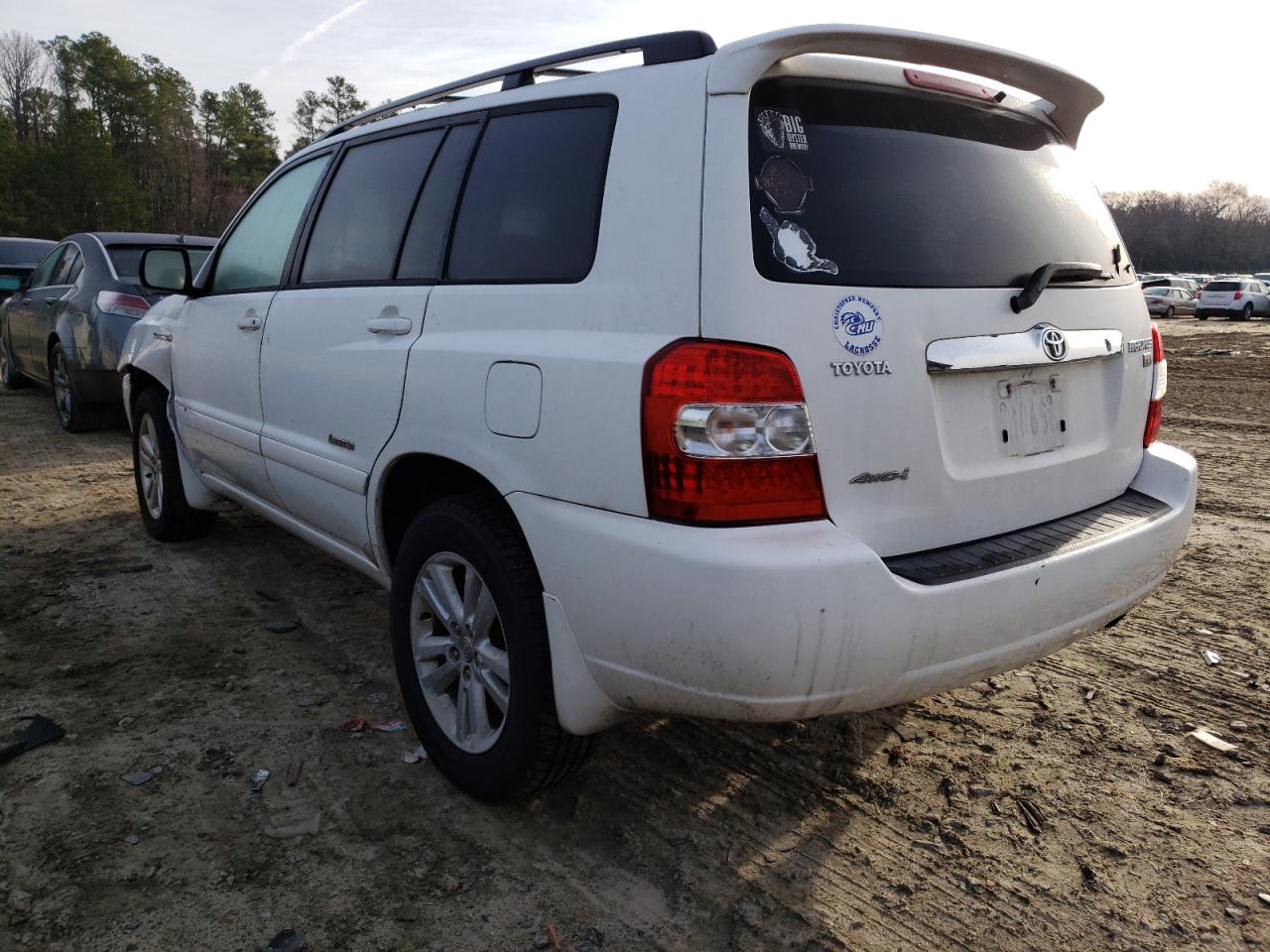 Photo 3 from auction – 2007 TOYOTA HIGHLANDER with VIN JTEHW21A770034043