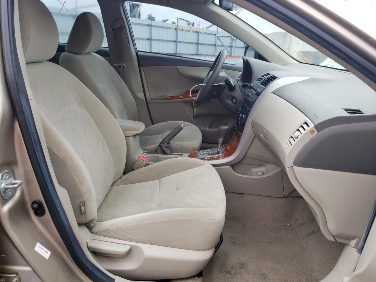 Photo 5 from auction – 2009 TOYOTA COROLLA with VIN 1NXBU40E49Z002688
