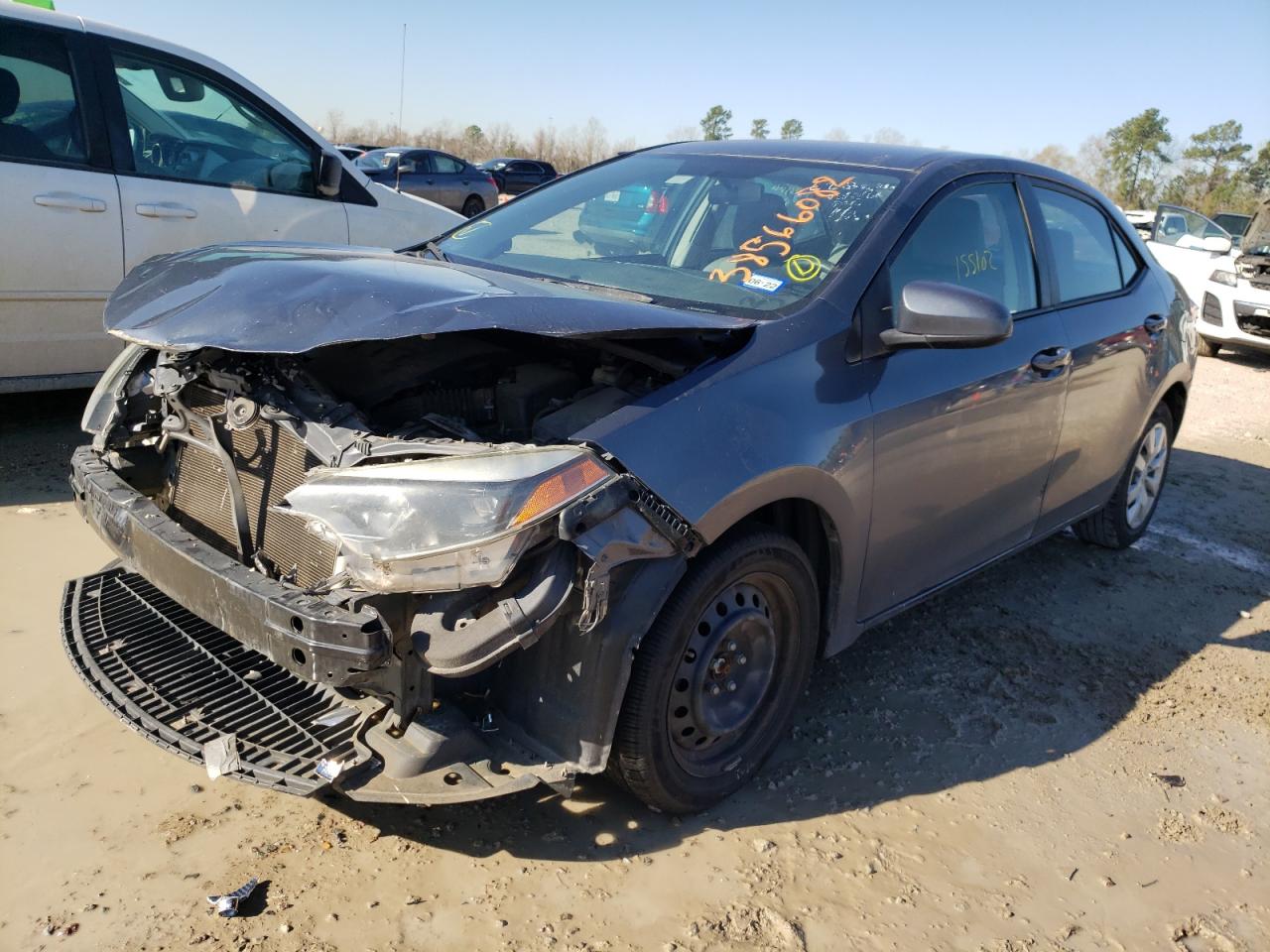Photo 2 from auction – 2016 TOYOTA COROLLA L with VIN 5YFBURHE2GP514143