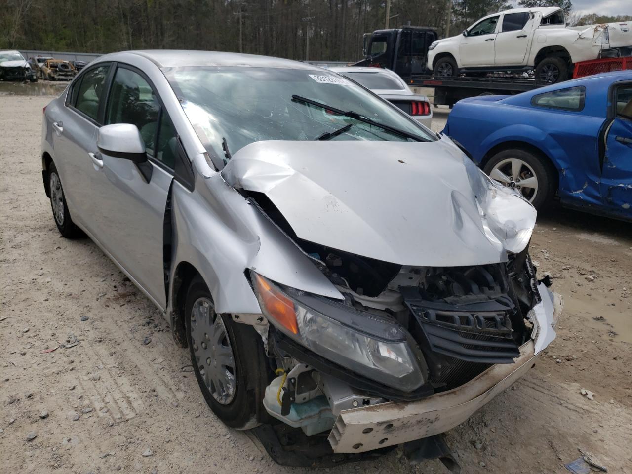 Photo 1 from auction – 2012 HONDA CIVIC LX with VIN 2HGFB2F59CH319420