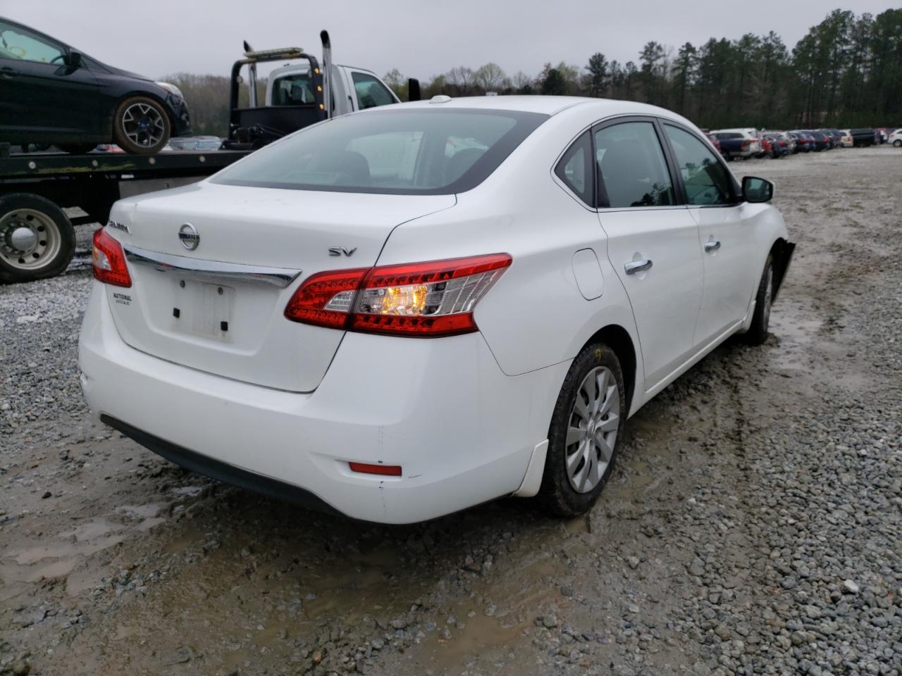 Photo 4 from auction – 2015 NISSAN SENTRA S with VIN 3N1AB7AP3FL638437
