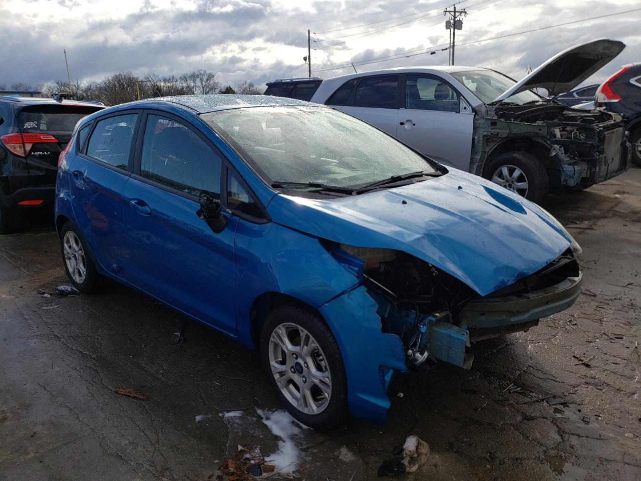FORD FIESTA SE 2016 with VIN 3FADP4EJ2GM174672 - Photo from auction