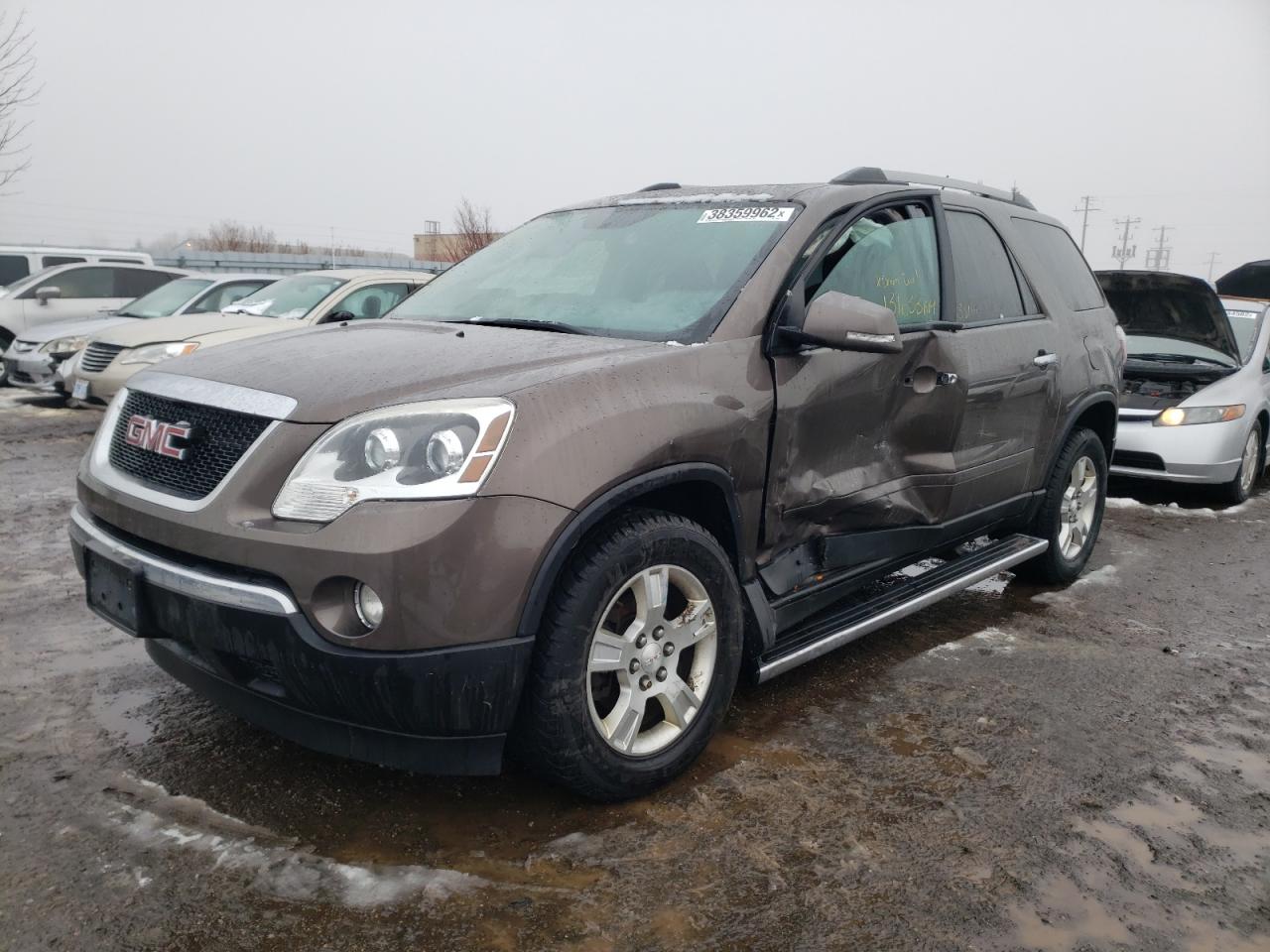 Photo 2 from auction – 2011 GMC ACADIA SLE with VIN 1GKKRPED4BJ201520