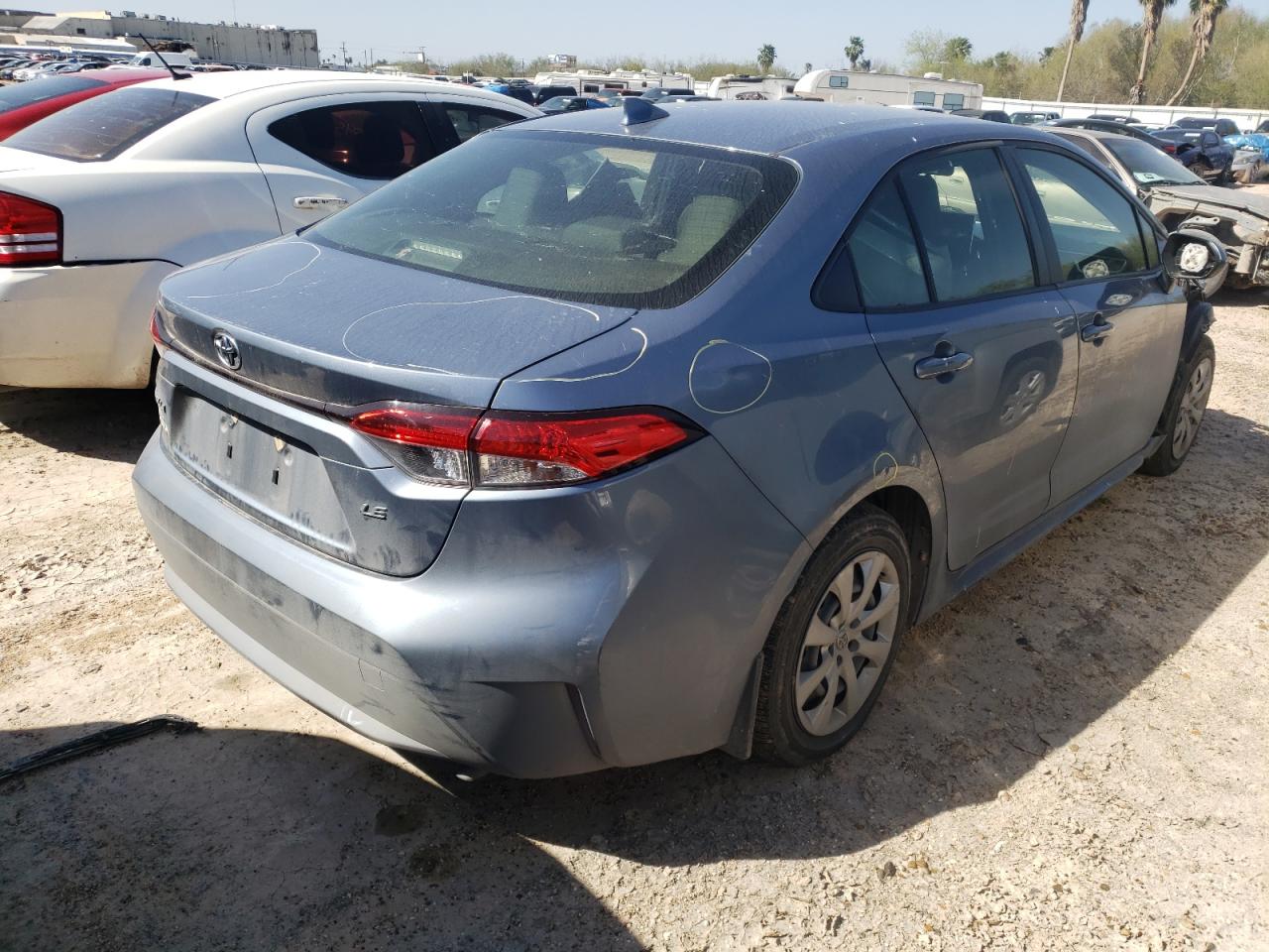 Photo 4 from auction – 2021 TOYOTA COROLLA LE with VIN JTDEPMAEXMJ130841