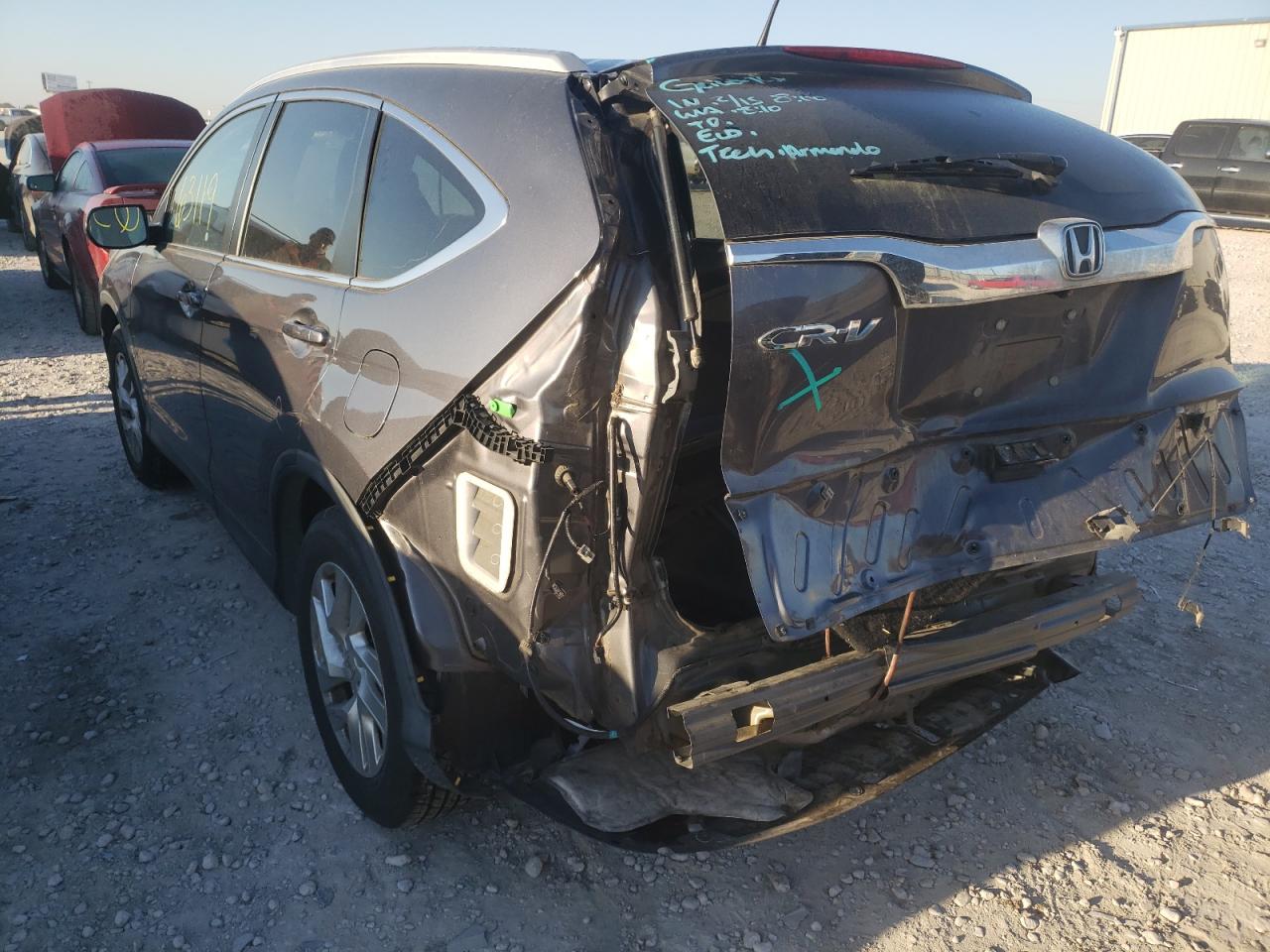 Photo 3 from auction – 2016 HONDA CR-V EXL with VIN 2HKRM3H7XGH564606