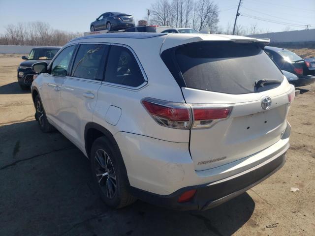 Photo 3 from auction – 2016 TOYOTA HIGHLANDER with VIN 5TDKKRFHXGS132999