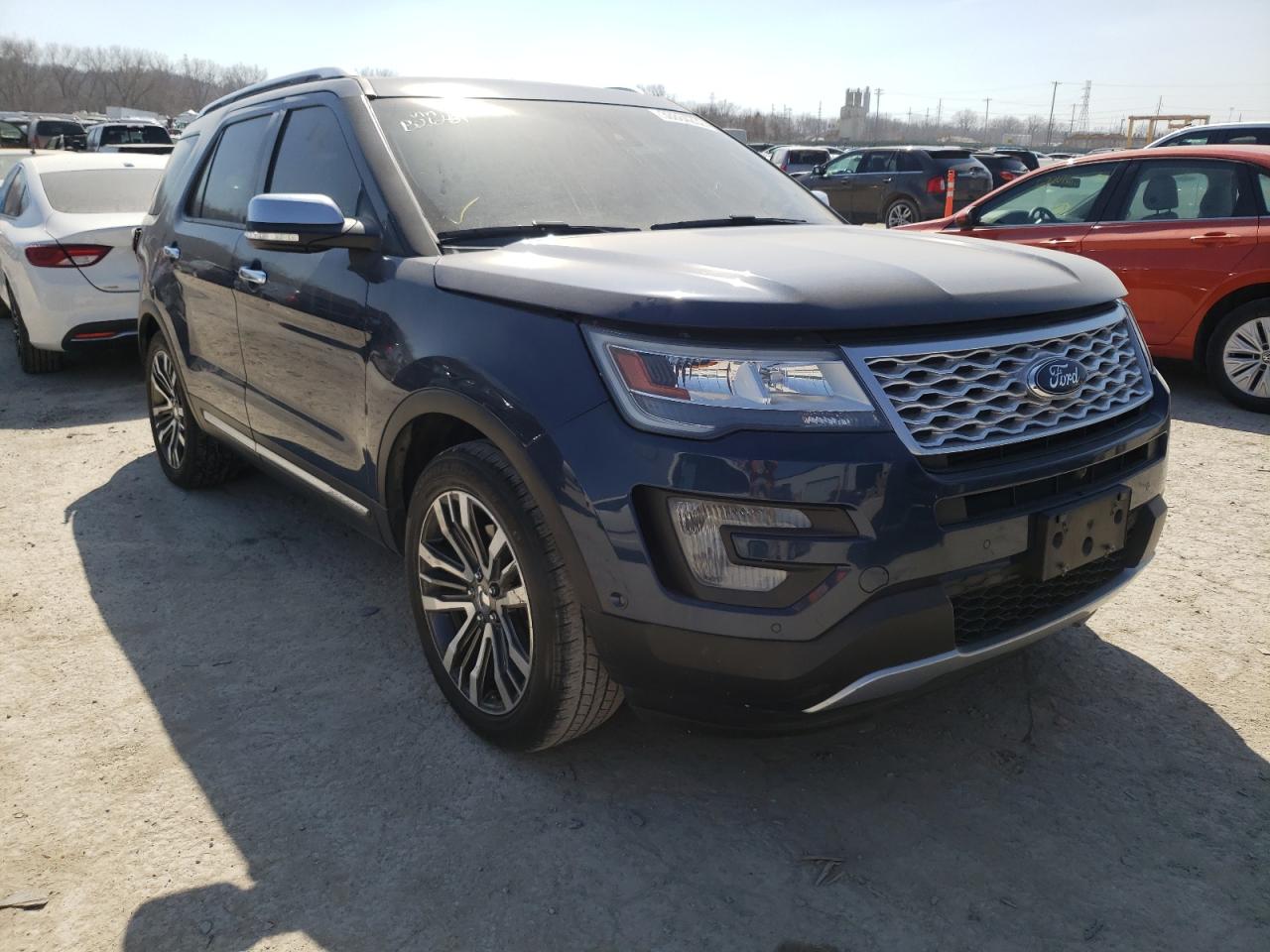 FORD EXPLORER P 2016 with VIN 1FM5K8HTXGGB26487 - Photo from auction