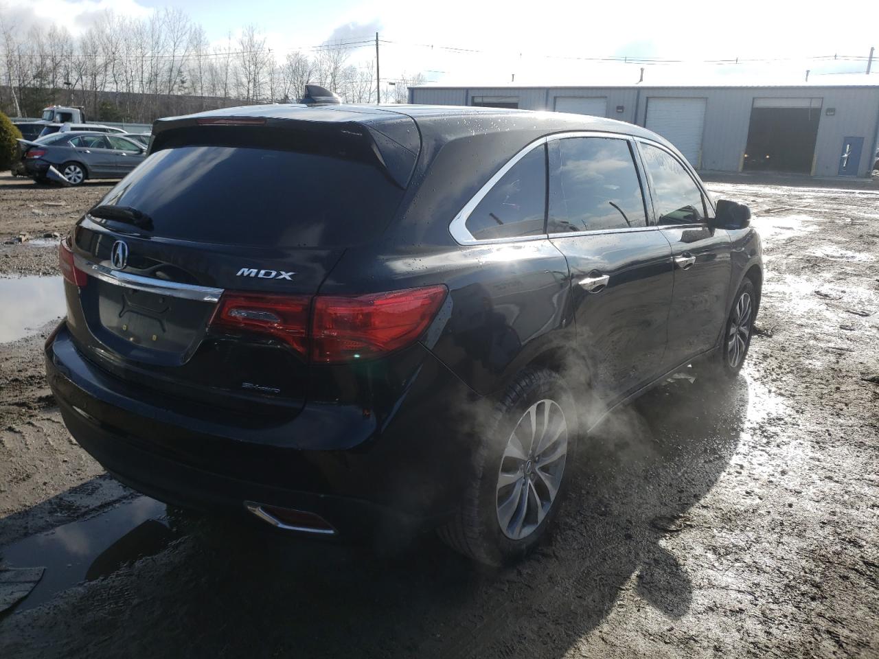 Photo 4 from auction – 2014 ACURA MDX TECHNO with VIN 5FRYD4H46EB044730