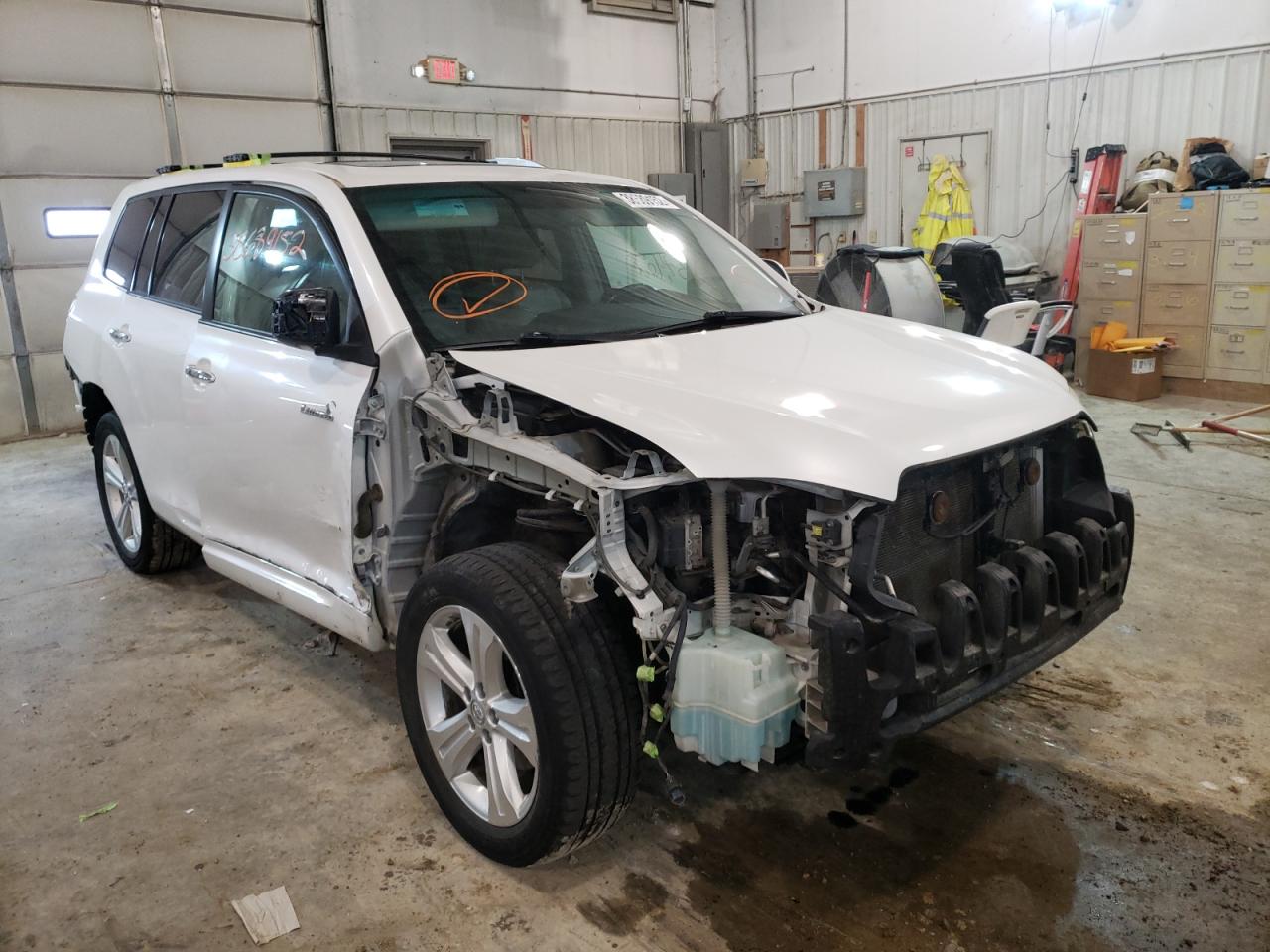 TOYOTA HIGHLANDER 2010 with VIN 5TDDK3EH5AS029567 - Photo from auction