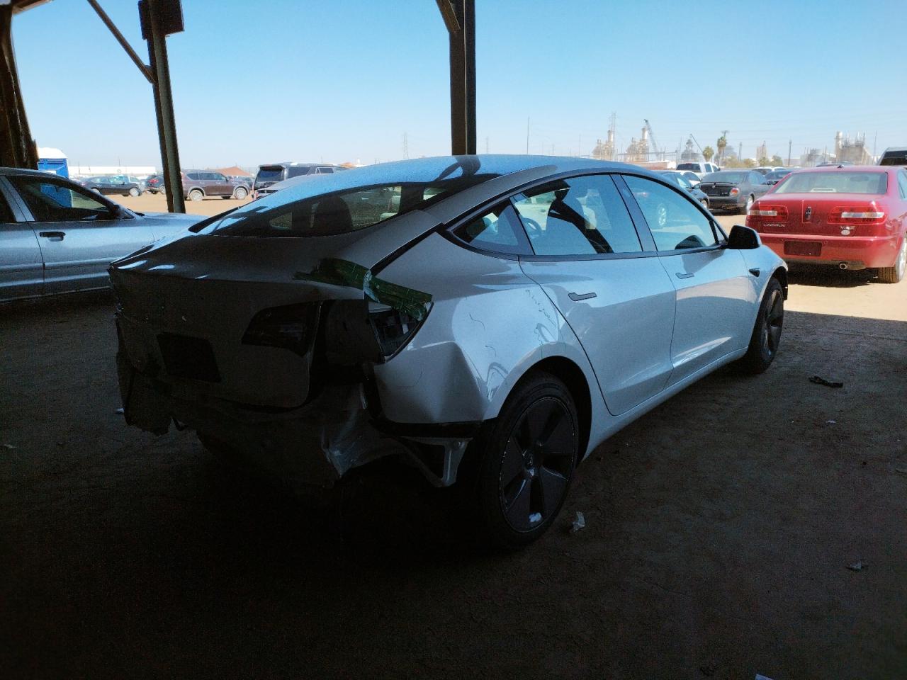 Photo 4 from auction – 2021 TESLA MODEL 3 with VIN 5YJ3E1EA4MF094185