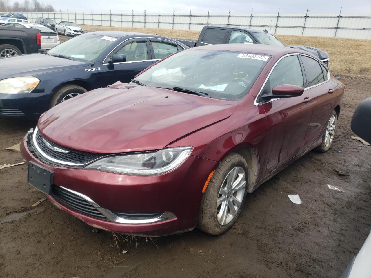 Photo 2 from auction – 2015 CHRYSLER 200 LIMITE with VIN 1C3CCCAB3FN726246
