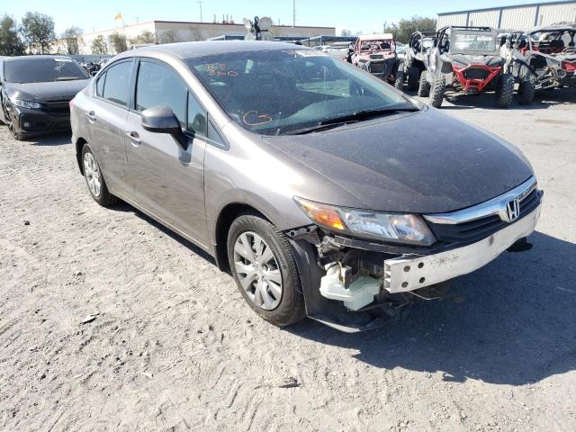 HONDA CIVIC LX 2012 with VIN 2HGFB2F53CH566156 - Photo from auction