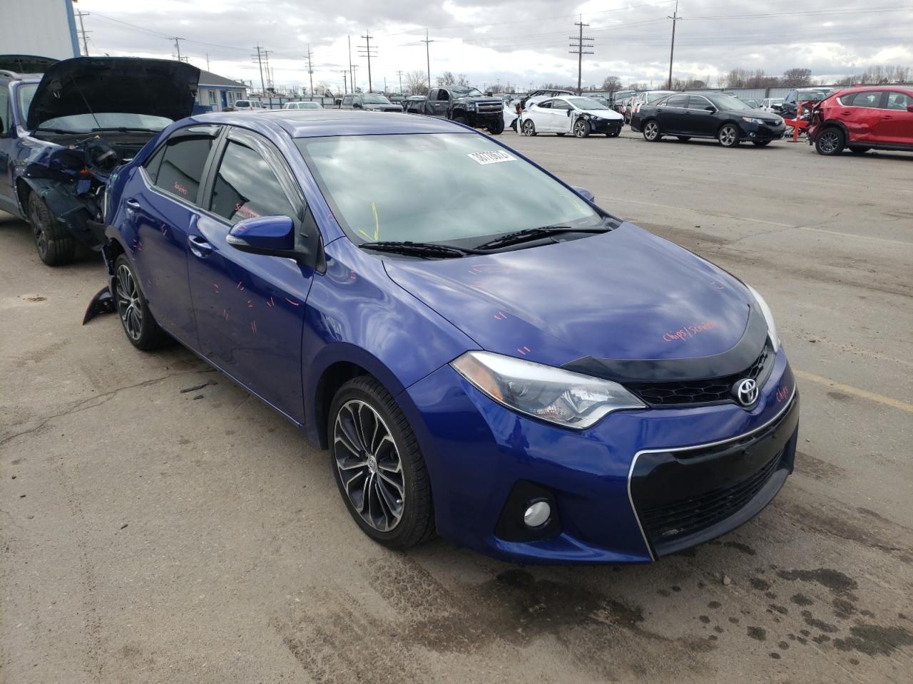 TOYOTA COROLLA L 2016 with VIN 2T1BURHEXGC696531 - Photo from auction