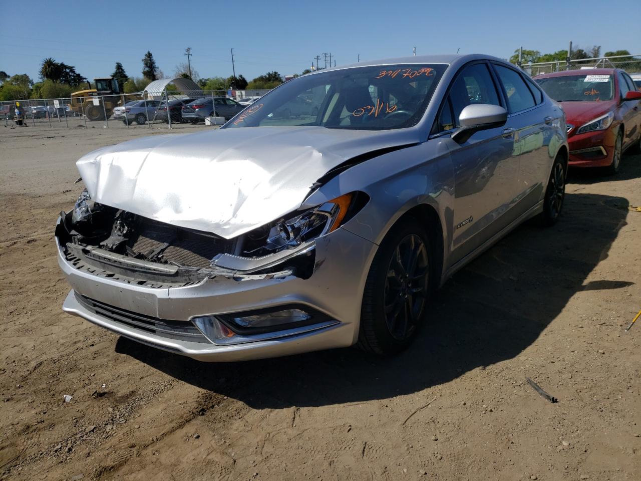 Photo 2 from auction – 2018 FORD FUSION SE with VIN 3FA6P0LU2JR124248