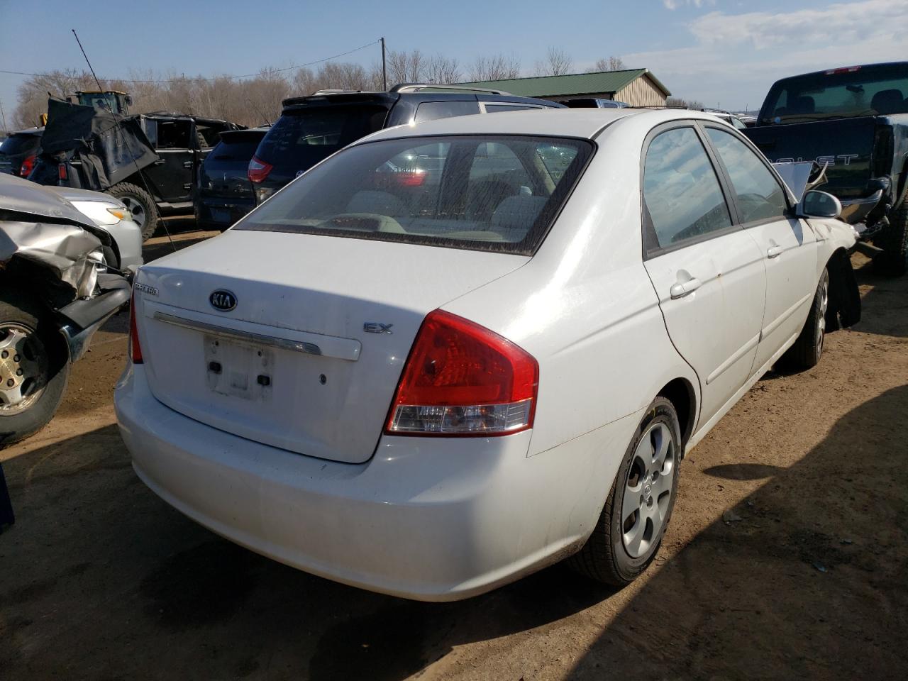 Photo 4 from auction – 2009 KIA SPECTRA with VIN KNAFE221195585620