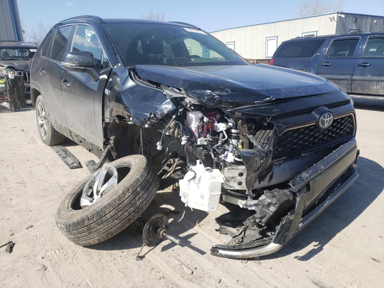 TOYOTA RAV4 PRIME 2021 with VIN JTMAB3FVXMD038661 - Photo from auction