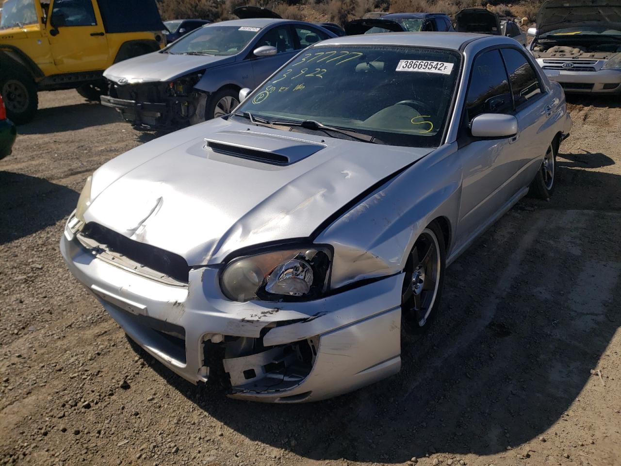 Photo 2 from auction – 2004 SUBARU IMPREZA WR with VIN JF1GD29664G525170