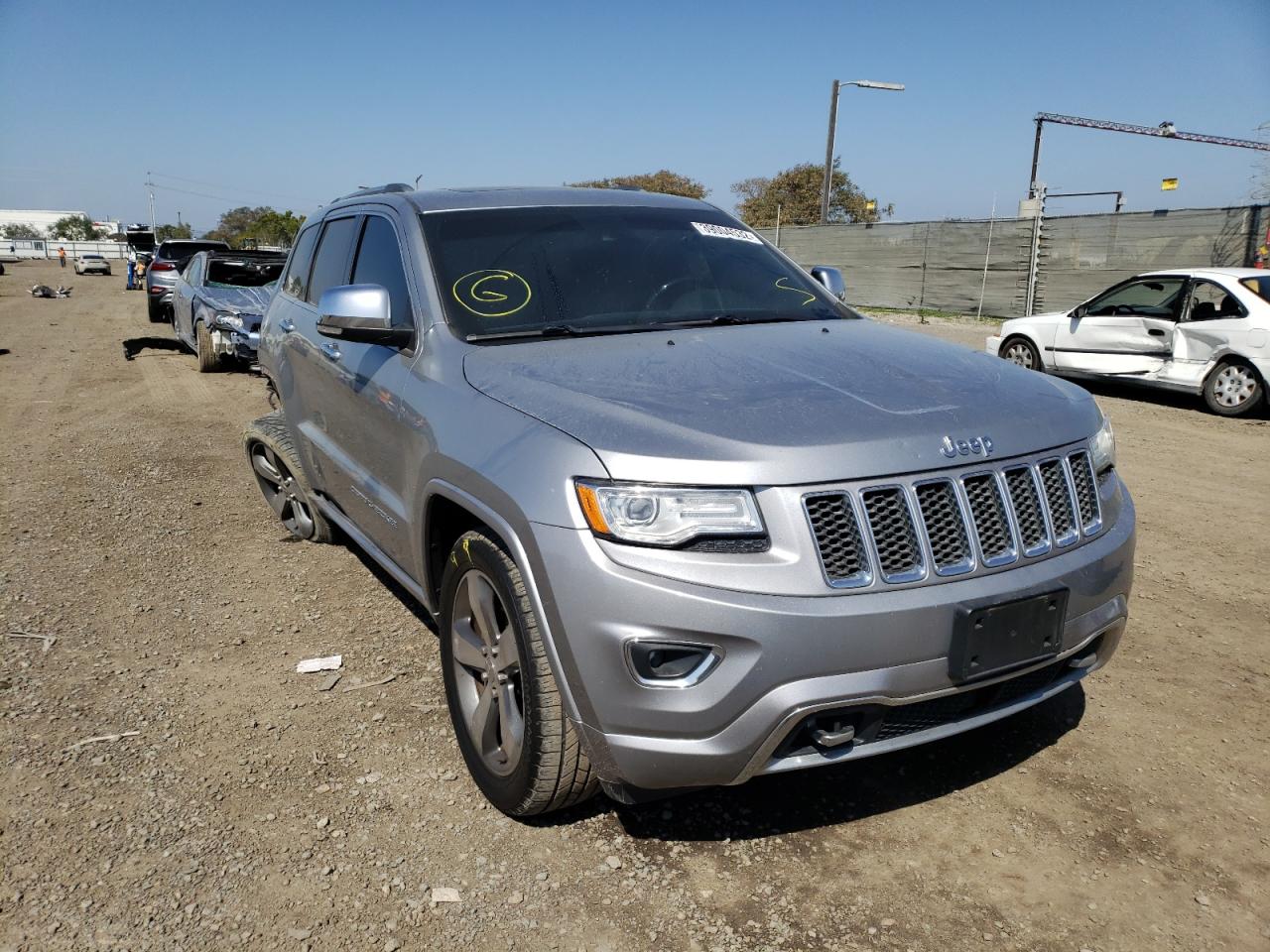 Photo 1 from auction – 2015 JEEP GRAND CHER with VIN 1C4RJECG3FC647011