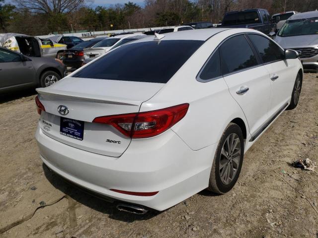 Photo 4 from auction – 2015 HYUNDAI SONATA SPO with VIN 5NPE34AF7FH098396