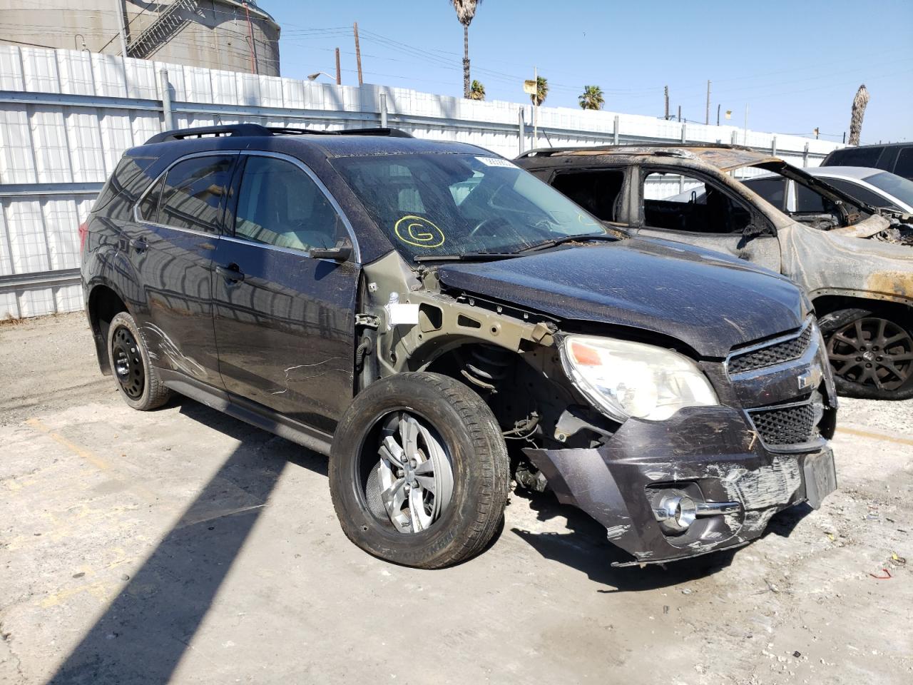 CHEVROLET EQUINOX LT 2013 with VIN 2GNFLNE31D6157879 - Photo from auction
