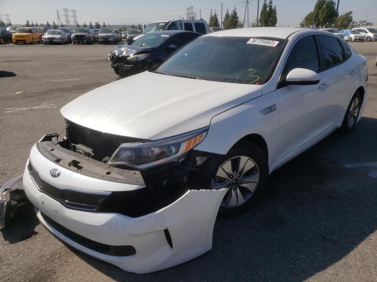 Photo 2 from auction – 2017 KIA OPTIMA HYB with VIN KNAGT4LE1H5018779