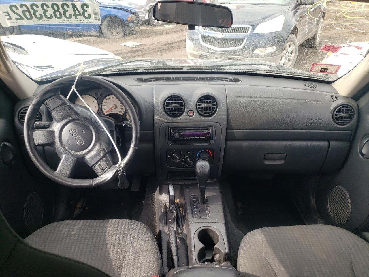Photo 9 from auction – 2003 JEEP LIBERTY SP with VIN 1J4GL48K83W502334