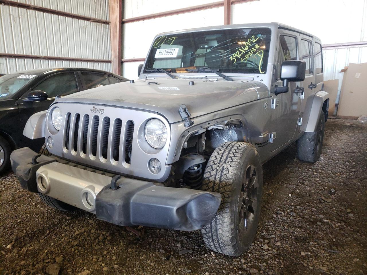 Photo 2 from auction – 2015 JEEP WRANGLER U with VIN 1C4BJWEG9FL508182