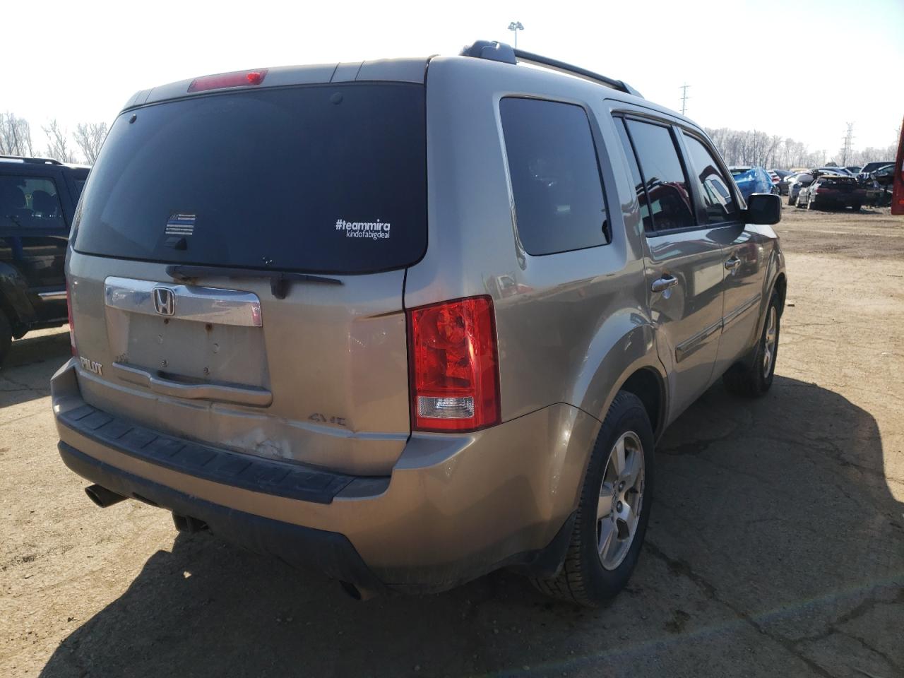 Photo 4 from auction – 2009 HONDA PILOT EX with VIN 5FNYF48439B016725