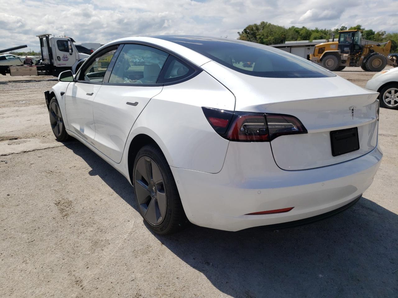 Photo 3 from auction – 2021 TESLA MODEL 3 with VIN 5YJ3E1EA6MF045621