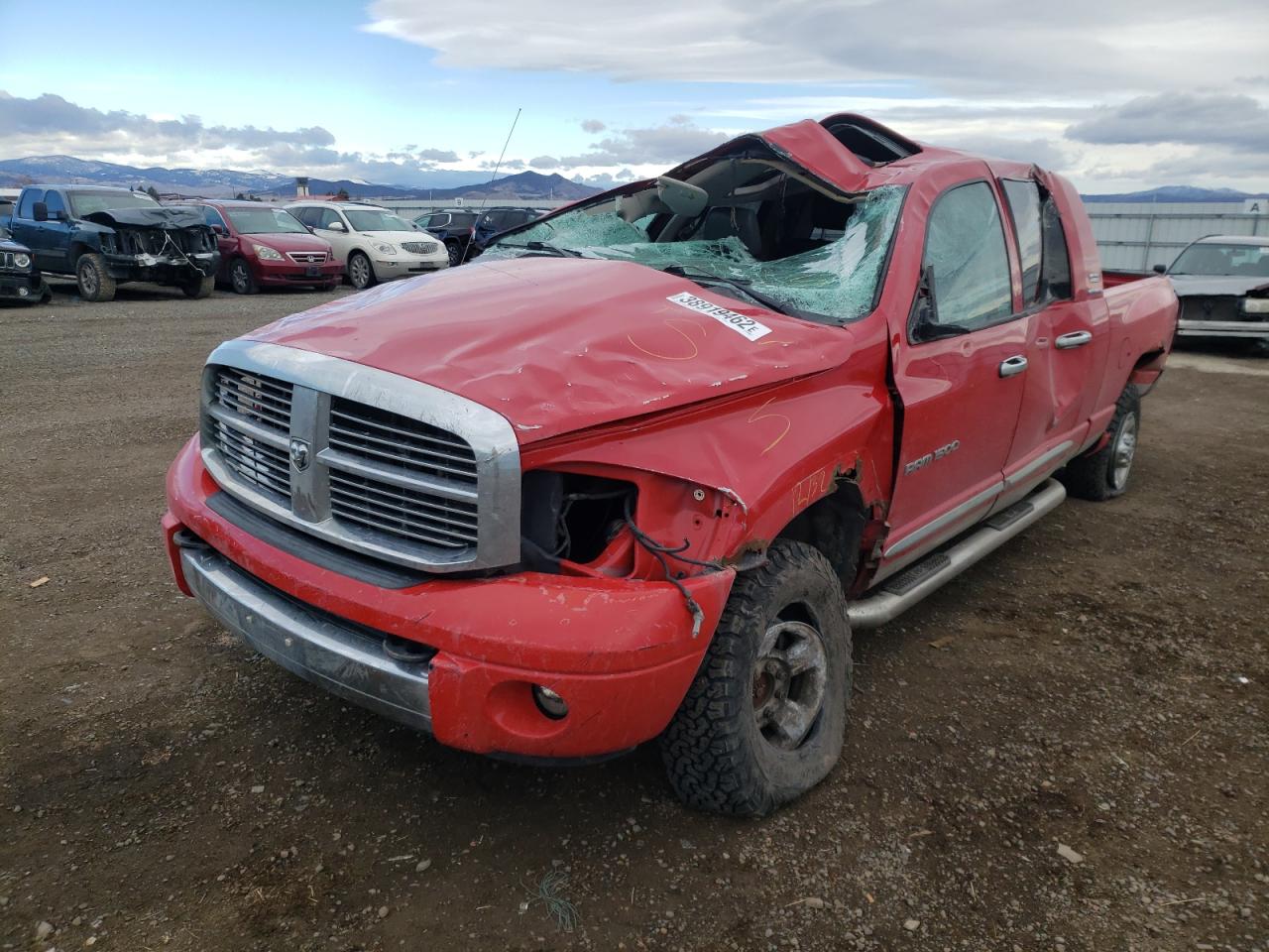 Photo 2 from auction – 2006 DODGE RAM 1500 with VIN 3D7KS19D86G231835