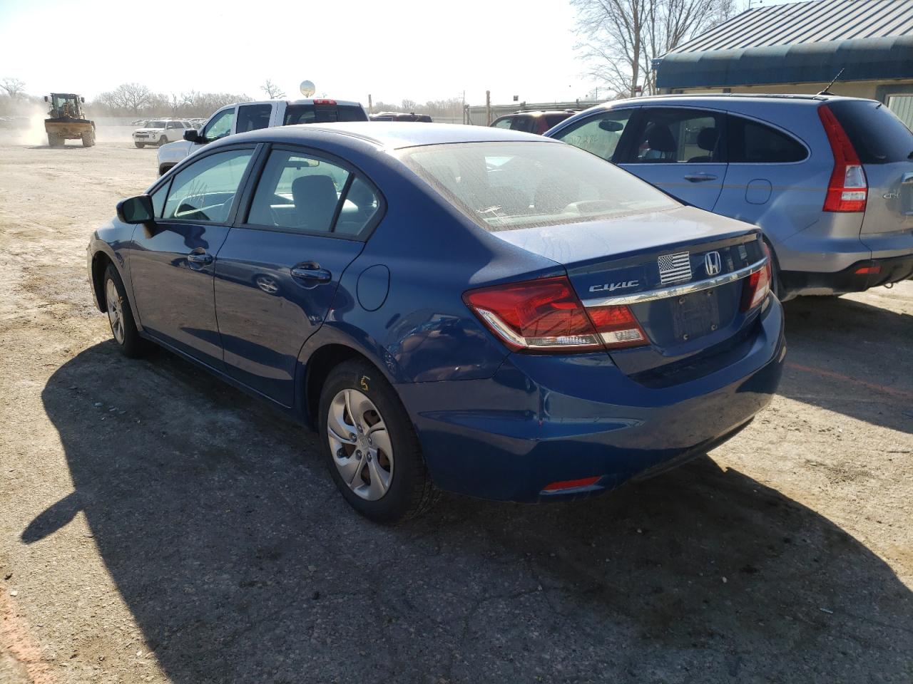 Photo 3 from auction – 2014 HONDA CIVIC LX with VIN 2HGFB2F57EH543658