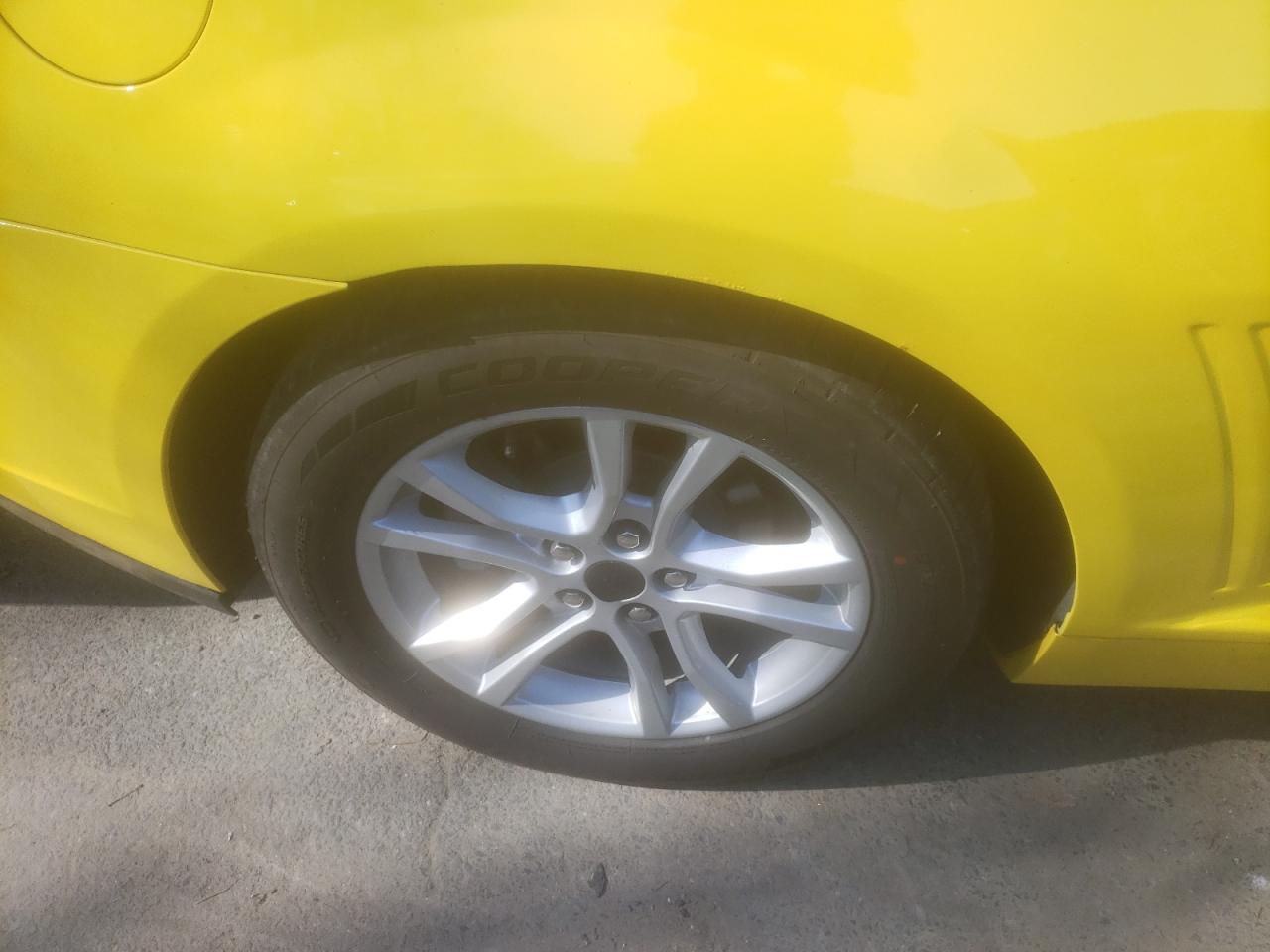 Photo 9 from auction – 2014 CHEVROLET CAMARO LS with VIN 2G1FA1E33E9249365