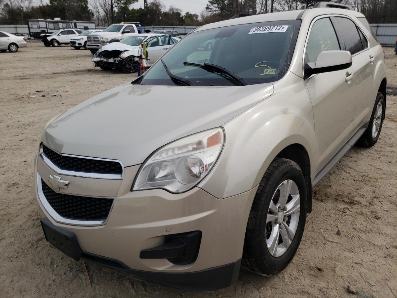 Photo 2 from auction – 2013 CHEVROLET EQUINOX LT with VIN 2GNALDEK0D6302177