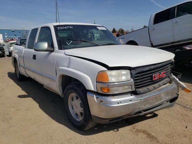 GMC NEW SIERRA 2001 with VIN 1GTEK19T31E175074 - Photo from auction