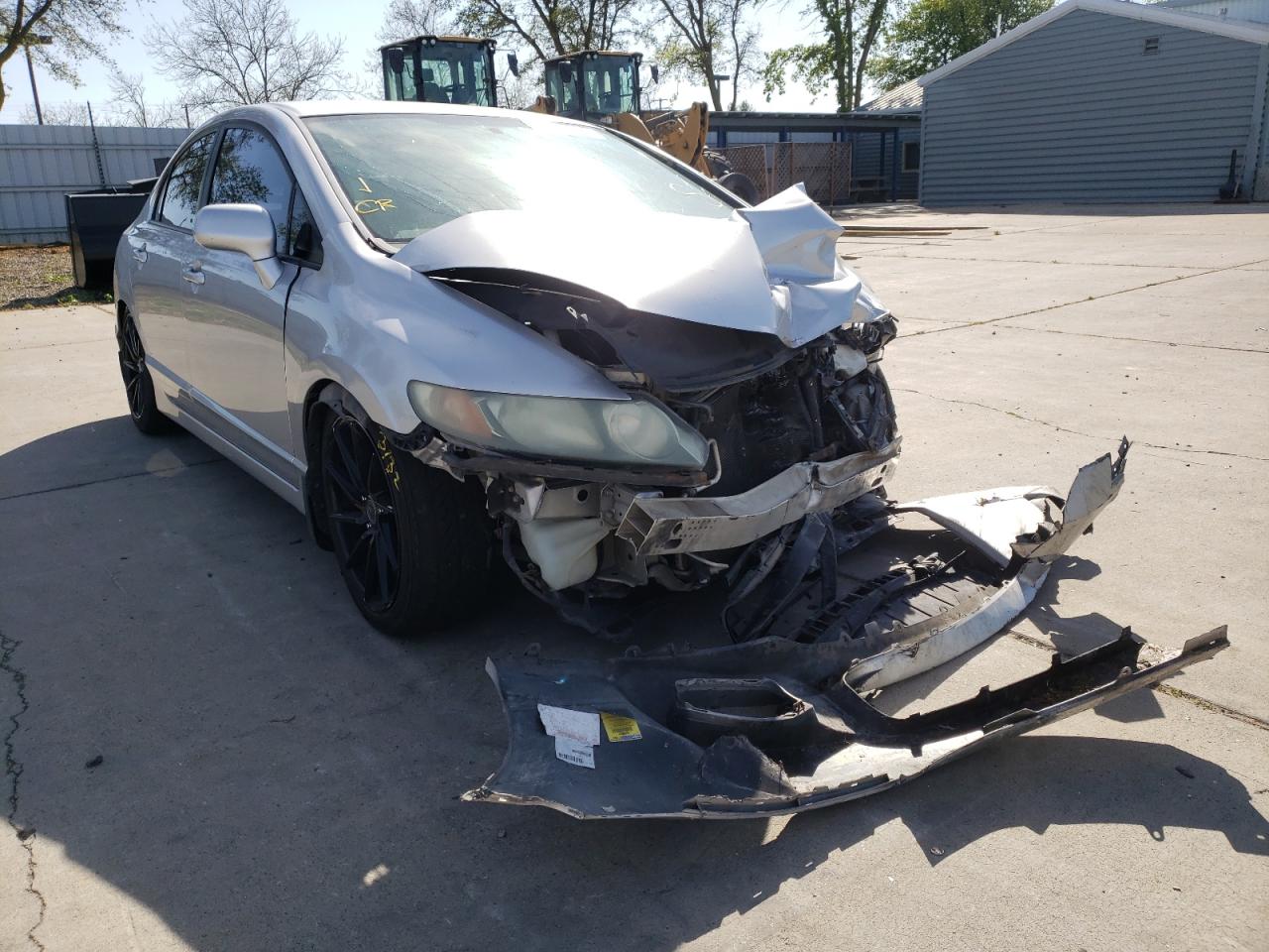 HONDA CIVIC LX 2010 with VIN 19XFA1F54AE052885 - Photo from auction