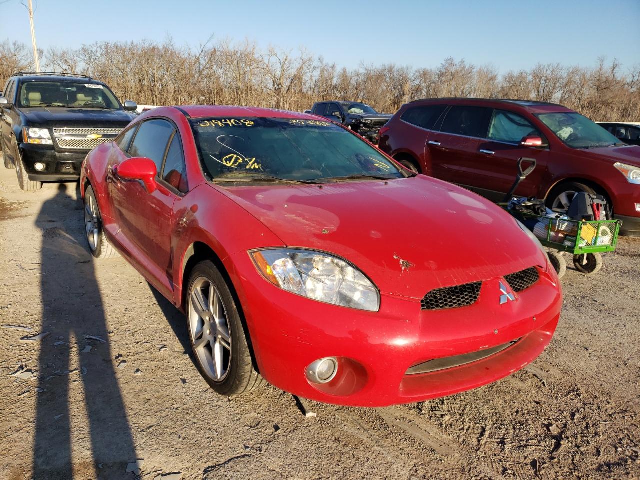 MITSUBISHI ECLIPSE GT 2007 with VIN 4A3AK34T17E018408 - Photo from auction