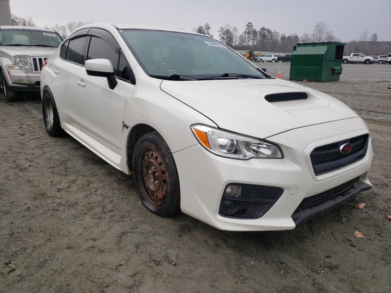 SUBARU WRX 2015 with VIN JF1VA1A69F9833964 - Photo from auction