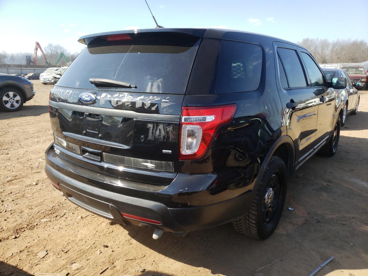 Photo 4 from auction – 2015 FORD EXPLORER P with VIN 1FM5K8AR3FGC40926
