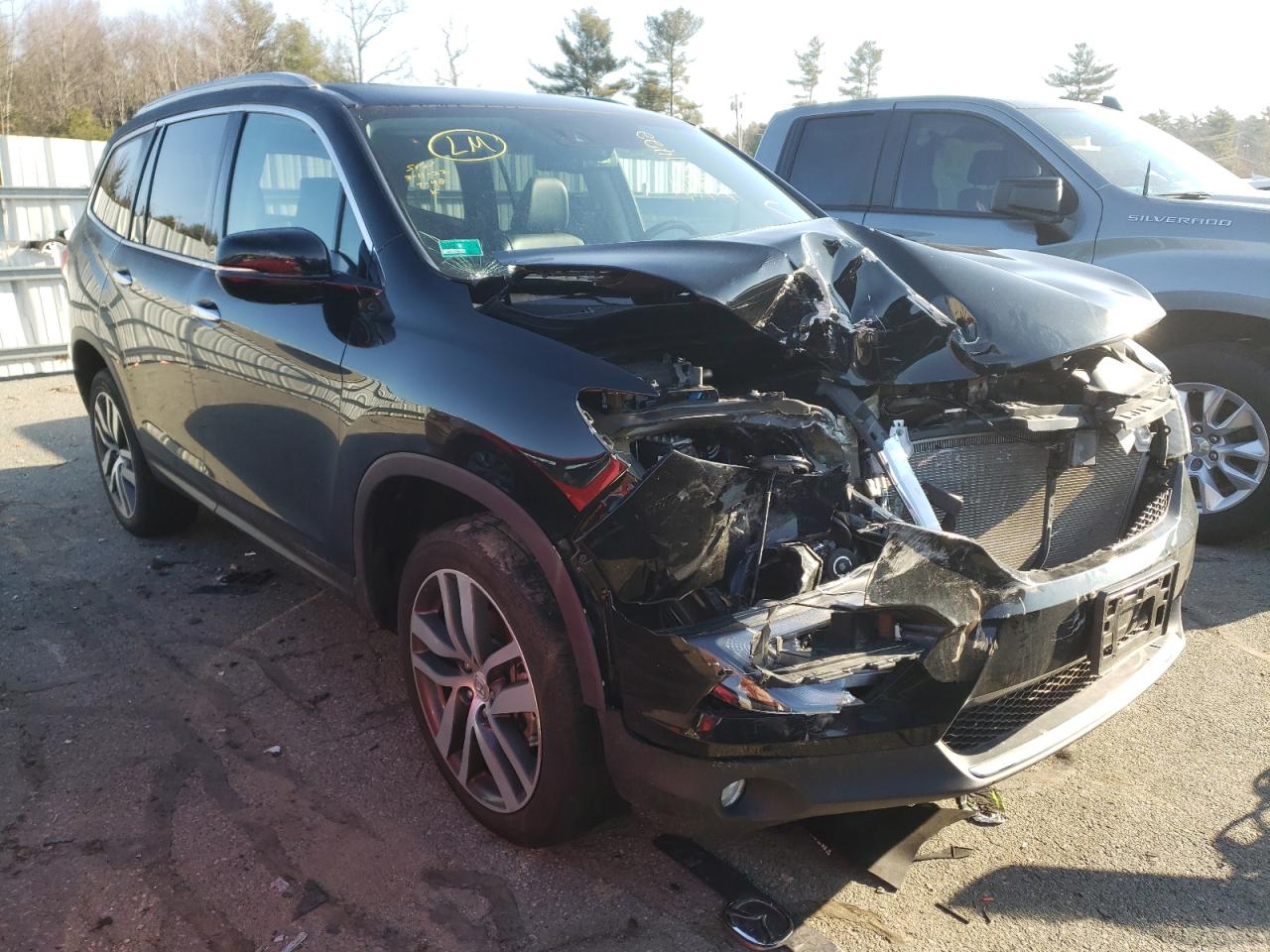 Photo 1 from auction – 2017 HONDA PILOT ELIT with VIN 5FNYF6H0XHB013456