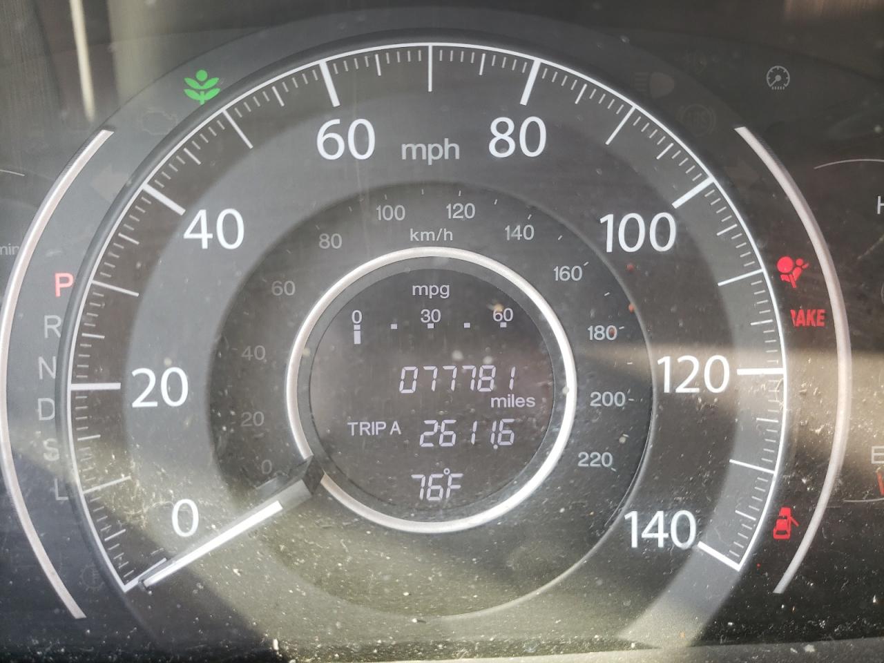 Photo 8 from auction – 2015 HONDA CR-V LX with VIN 5J6RM4H34FL013336