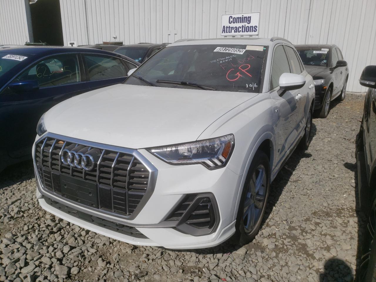 Photo 2 from auction – 2021 AUDI Q3 PREMIUM with VIN WA1EECF36M1019561