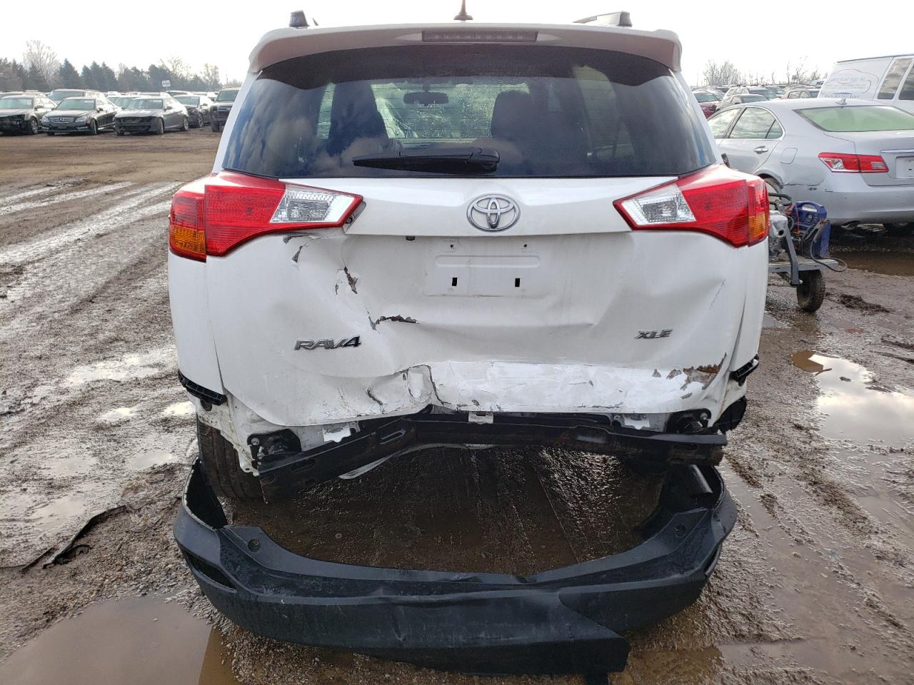 Photo 9 from auction – 2014 TOYOTA RAV4 XLE with VIN 2T3WFREVXEW092576