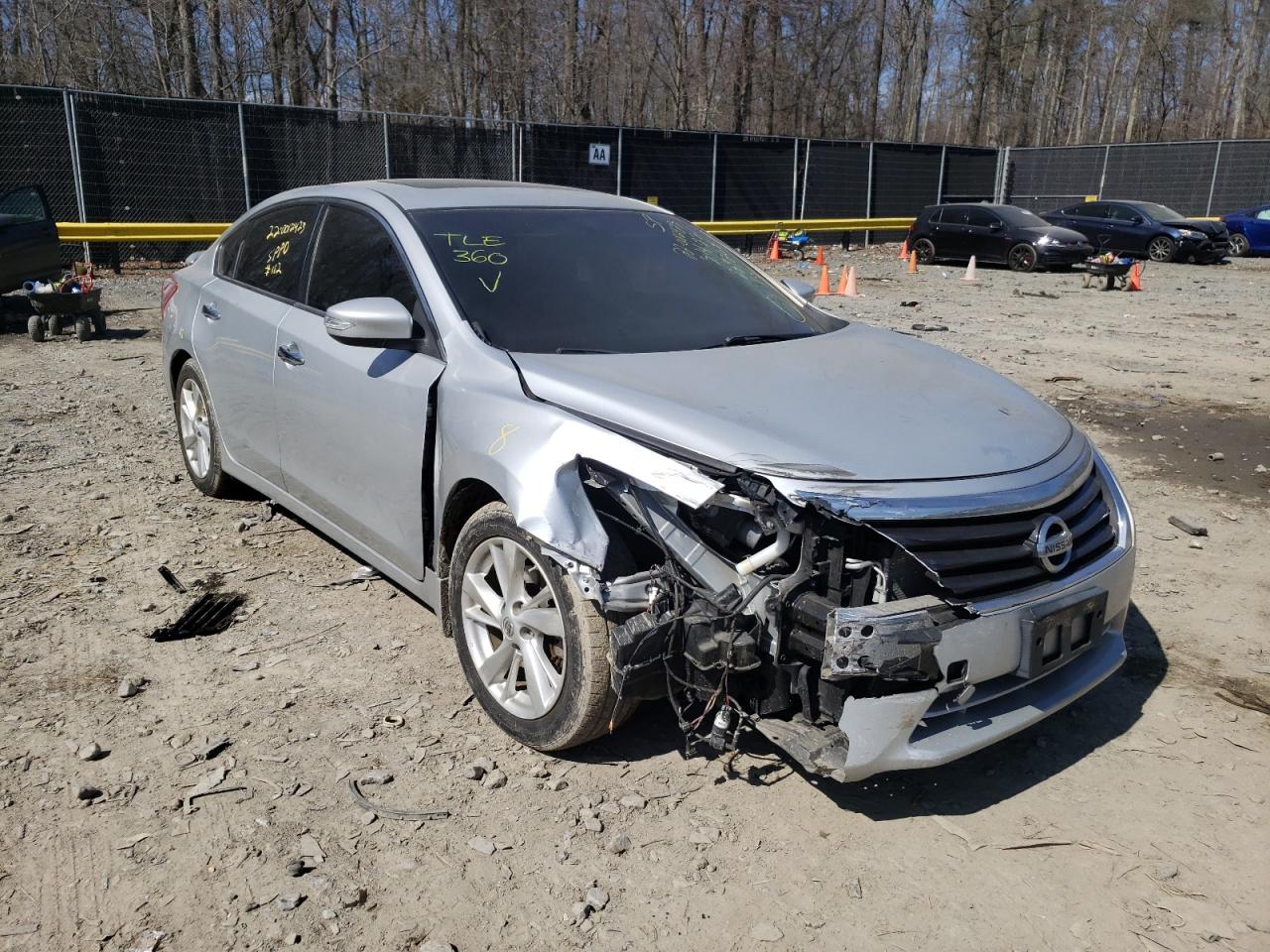 NISSAN ALTIMA 2.5 2013 with VIN 1N4AL3AP0DC289268 - Photo from auction
