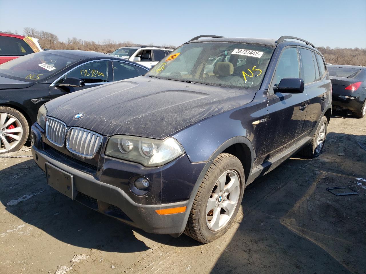 Photo 2 from auction – 2008 BMW X3 3.0SI with VIN WBXPC93418WJ17154