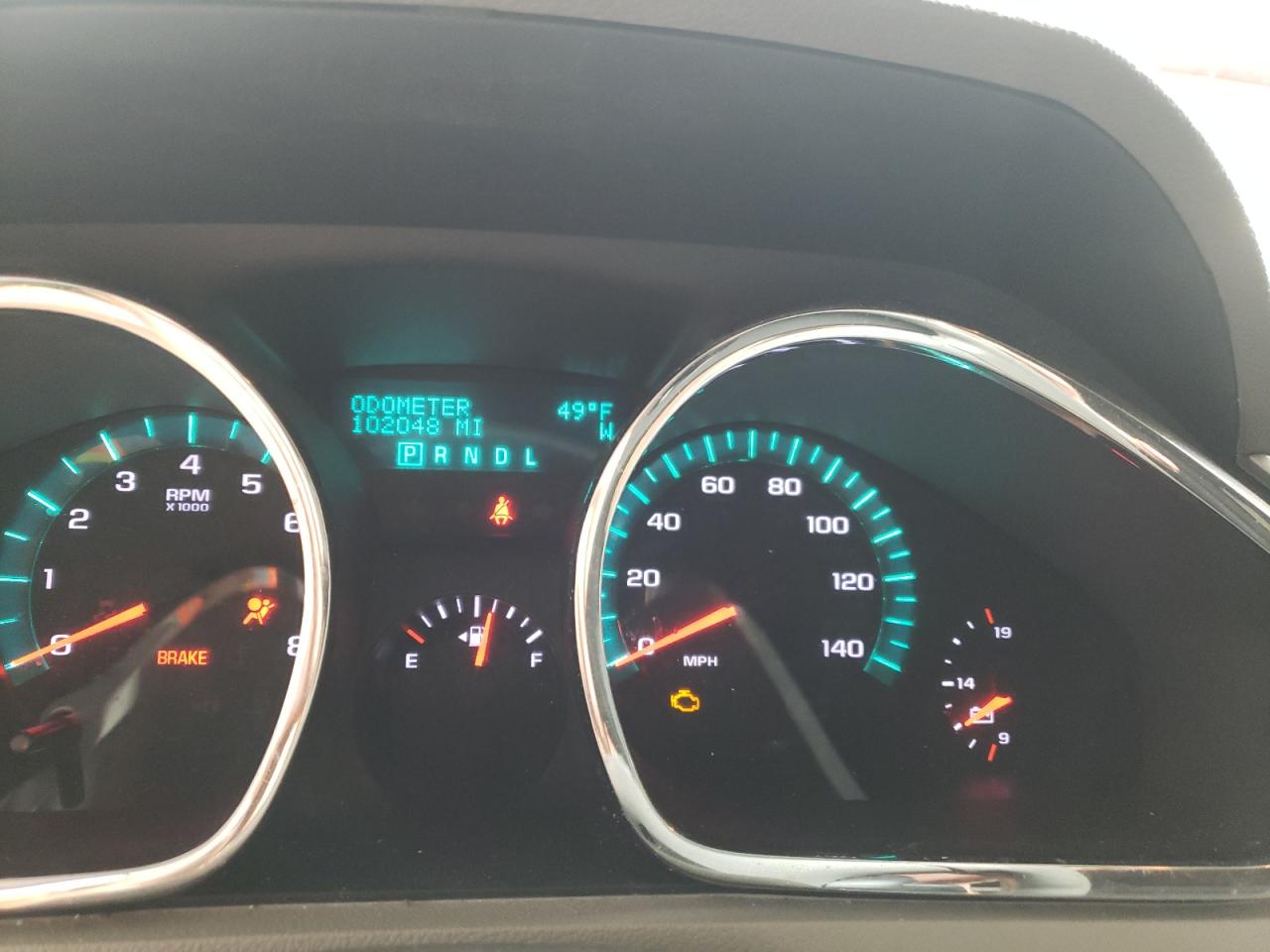 Photo 8 from auction – 2012 CHEVROLET TRAVERSE L with VIN 1GNKRGED6CJ159680