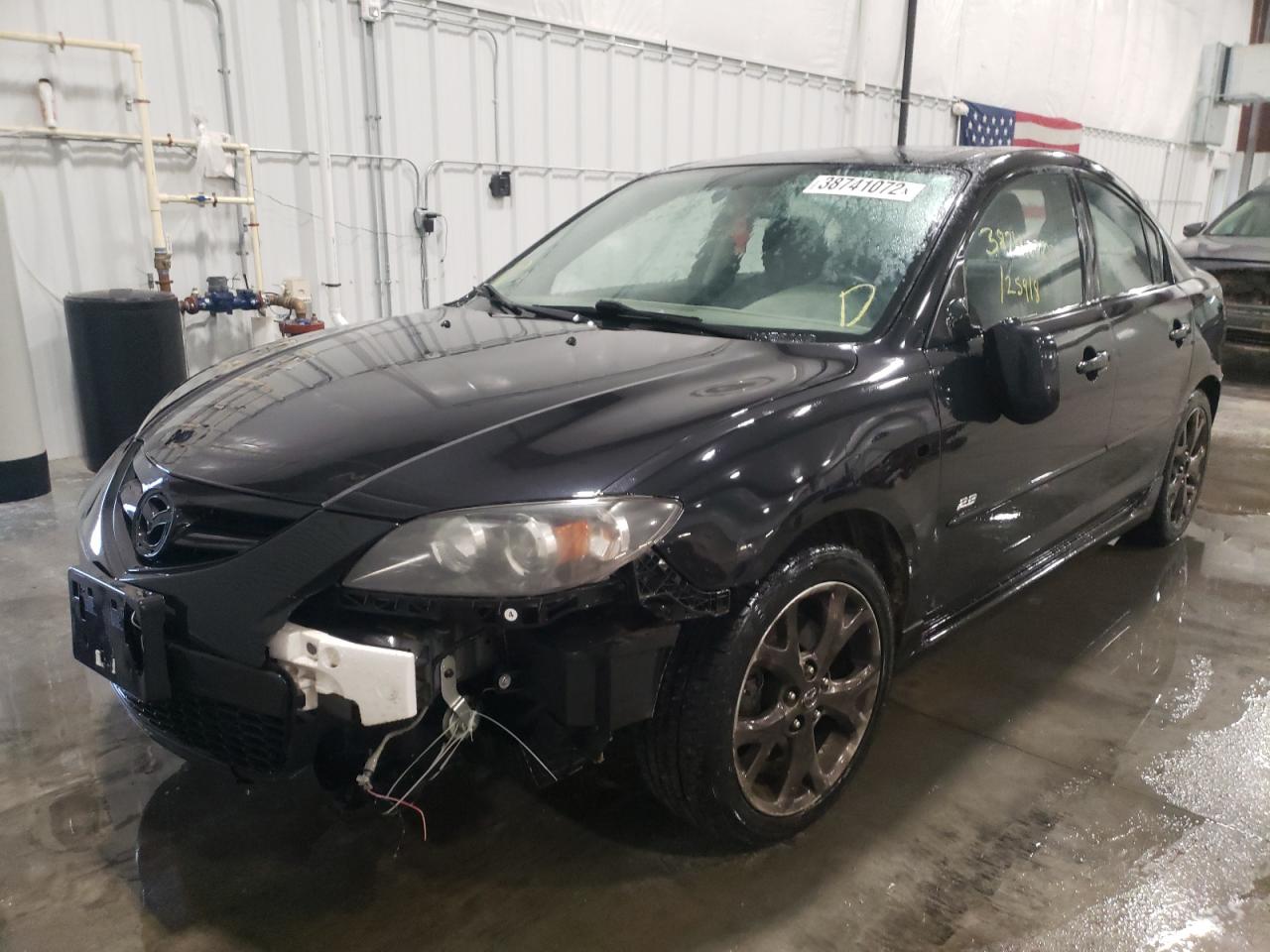 Photo 2 from auction – 2008 MAZDA 3 S with VIN JM1BK323681137204