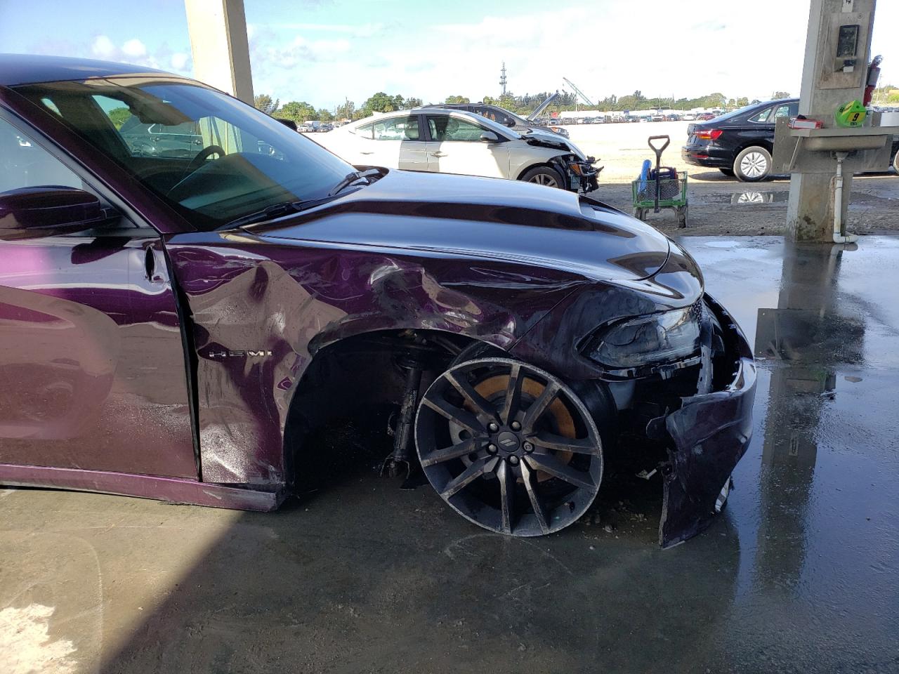 Photo 9 from auction – 2021 DODGE CHARGER R/ with VIN 2C3CDXCT0MH639484